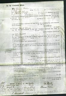 Court of Common Pleas - Ann Fairclongh-Original Ancestry