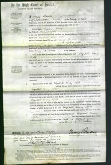 Court of Common Pleas - Elizabeth Mary Holt-Original Ancestry