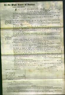 Court of Common Pleas - Louisa Foster Birch and Mary Ann Foster Hill-Original Ancestry