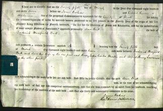 Deed by Married Women - Ann Butt-Original Ancestry