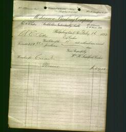 Bank Letterhead - Moshannon Banking Company