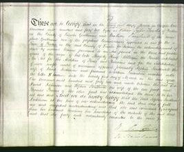 Deed by Married Women - Sophia Southwell Dickinson-Original Ancestry