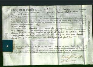 Deed by Married Women - Eliza Walthew-Original Ancestry