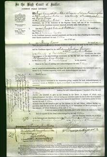 Court of Common Pleas - Ellen Ryder-Original Ancestry