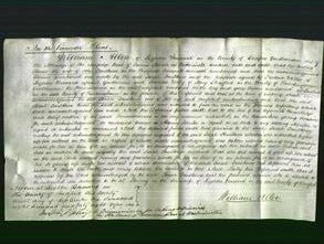 Court of Common Pleas - Sarah Faulkner-Original Ancestry