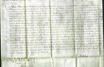 Court of Common Pleas - Jane Bushell-Original Ancestry