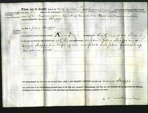 Deed by Married Women - Anna Strapps-Original Ancestry