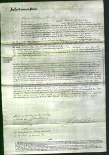 Court of Common Pleas - Martha Barrows, Charlotte Parkes, Eleanor Maria Howells and Sarah Round-Original Ancestry