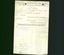 Bank Letterhead - Hide and Leather National Bank