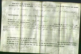 Deed by Married Women - Cecilia Anne Barlow-Original Ancestry