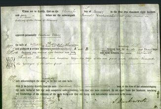 Deed by Married Women - Caroline Ellen Thurston-Original Ancestry