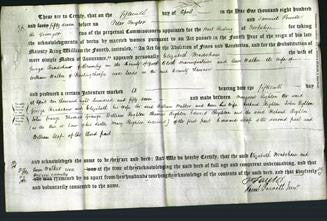 Deed by Married Women - Elizabeth Bradshaw and Ann Walker-Original Ancestry