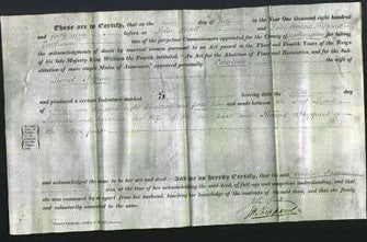 Deed by Married Women - Caroline Ingram-Original Ancestry