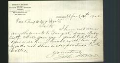 Letterhead - John P. Blair