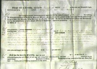 Deed by Married Women - Nancy Mitchell-Original Ancestry