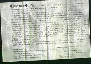 Deed by Married Women - Elizabeth Hooper Hamling-Original Ancestry