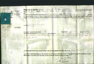 Deed by Married Women - Jane Horsfall-Original Ancestry