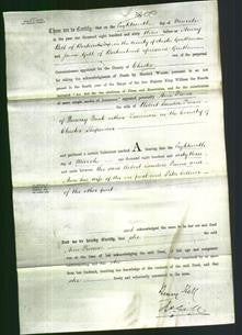 Deed by Married Women - Ann Prowse-Original Ancestry