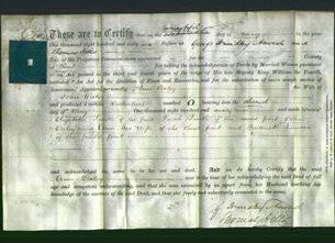 Deed by Married Women - Ann Oxley-Original Ancestry