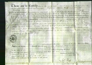 Deed by Married Women - Selina Heathcote-Original Ancestry