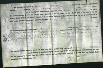 Deed by Married Women - Caroline Green Burdett-Original Ancestry