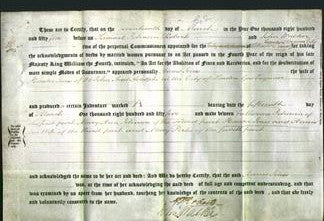 Deed by Married Women - Annis Jones-Original Ancestry
