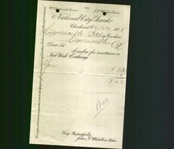 Bank Letterhead - National City Bank