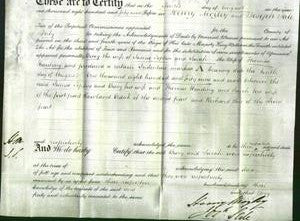 Deed by Married Women - Bessy Topliss and Sarah Harding-Original Ancestry