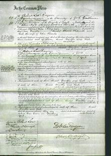 Court of Common Pleas - Martha Whitworth and Leah Knowles-Original Ancestry