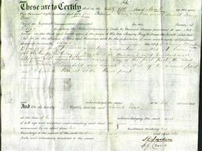 Deed by Married Women - Sarah Bloomfield-Original Ancestry