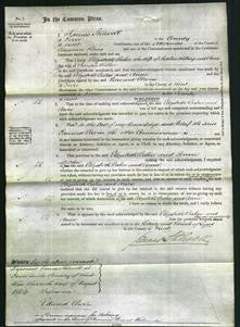 Court of Common Pleas - Elizabeth Baker Kelcey and Anne Walker-Original Ancestry