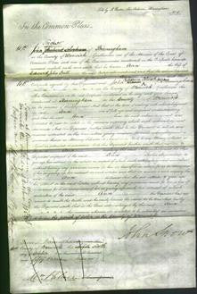 Court of Common Pleas - Ann Ball-Original Ancestry