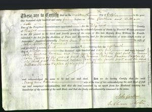 Deed by Married Women - Mary Ann Freeman-Original Ancestry