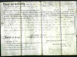Deed by Married Women - Elizabeth Coare-Original Ancestry