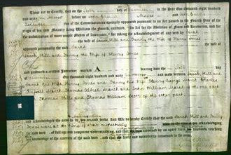 Deed by Married Women - Sarah Hill, Fanny Jones-Original Ancestry