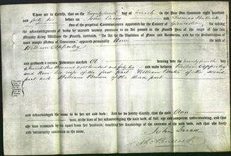 Deed by Married Women - Ann Apperley-Original Ancestry