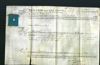 Deed by Married Women - Fanny Moss-Original Ancestry