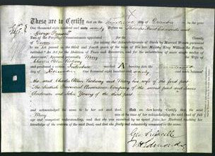 Deed by Married Women - Mary Rodway-Original Ancestry