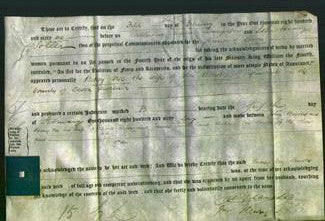 Deed by Married Women - Betsey Vye Benoke-Original Ancestry