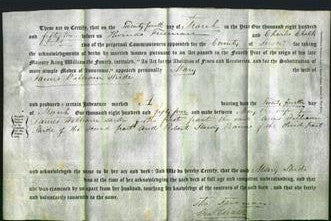 Deed by Married Women - Mary Stride-Original Ancestry