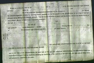 Deed by Married Women - Mary Mayhew-Original Ancestry