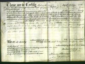 Deed by Married Women - Elizabeth Moffatt-Original Ancestry