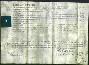 Deed by Married Women - Sarah Payn-Original Ancestry