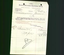 Bank Letterhead - North Western National Bank