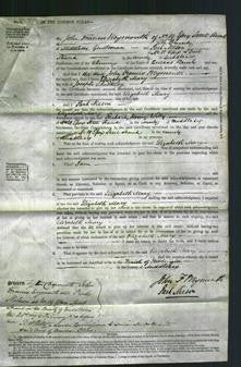 Court of Common Pleas - Elizabeth Mary Checkley-Original Ancestry