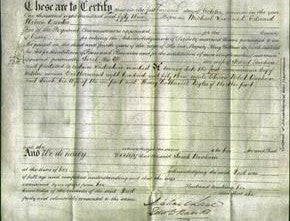 Deed by Married Women - Sarah Banham-Original Ancestry