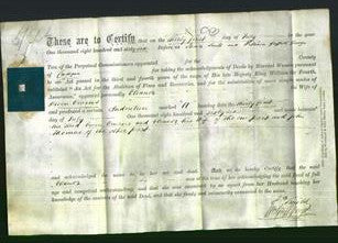 Deed by Married Women - Eleanor Owens-Original Ancestry
