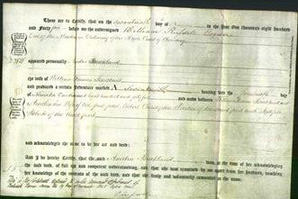 Deed by Married Women - Amelia Buckland-Original Ancestry