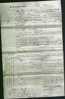 Court of Common Pleas - Ann Bostock-Original Ancestry