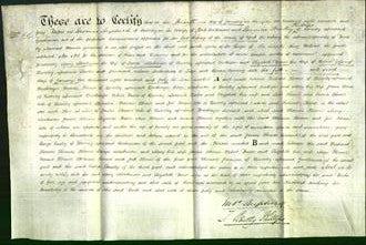 Deed by Married Women - Mary Monkman, Elizabeth Dosser-Original Ancestry